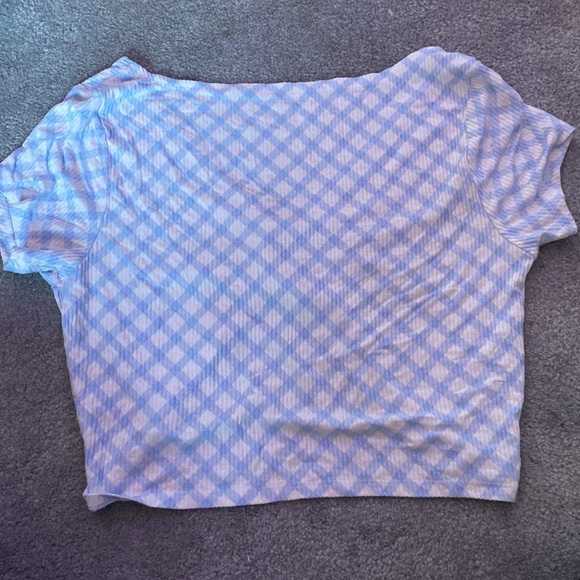 Gingham crop top - Picture 2 of 3